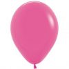 Helium gevulde standaard kleuren ballonnen. Zweeftijd Minimaal 3 dagen!! - fuchsia