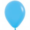 Helium gevulde standaard kleuren ballonnen. Zweeftijd Minimaal 3 dagen!! - blue
