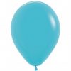 Helium gevulde standaard kleuren ballonnen. Zweeftijd Minimaal 3 dagen!! - caribbean-blue