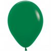 Helium gevulde standaard kleuren ballonnen. Zweeftijd Minimaal 3 dagen!! - forest-groen