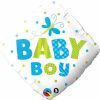 Folie ballon geboorte /babyshower - baby-boy-libelle