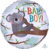Folie ballon geboorte /babyshower - baby-boy-koala