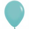 Helium gevulde standaard kleuren ballonnen. Zweeftijd 14-16 uur - 037-aquamarine
