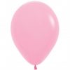 Helium gevulde standaard kleuren ballonnen. Zweeftijd 14-16 uur - rose