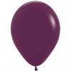 Helium gevulde standaard kleuren ballonnen. Zweeftijd 14-16 uur - 018-burgundy