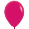 Helium gevulde standaard kleuren ballonnen. Zweeftijd 14-16 uur - 014-raspberry