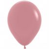 Helium gevulde standaard kleuren ballonnen. Zweeftijd 14-16 uur - rosewood